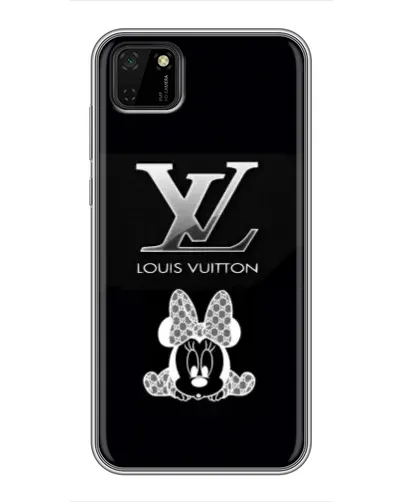 Чехол для Huawei Y5p с картинкой «LV и Минни Маус»