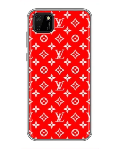 Чехол для Huawei Y5p с картинкой «Яркий паттерн LV»