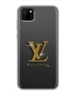 Чехол для Huawei Y5p с картинкой «Градиент Louis Vuitton»