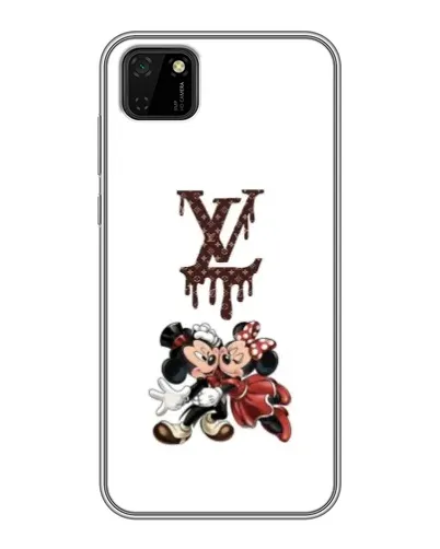 Чехол для Huawei Y5p с картинкой «LV и Микки Маус»