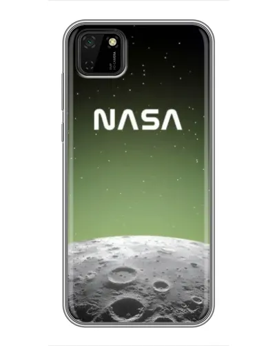 Чехол для Huawei Y5p с картинкой «NASA — лунный градиент»