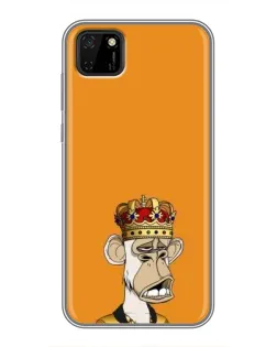 Чехол для Huawei Y5p с картинкой «Золотая обезьяна Bored Ape»