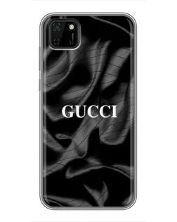 Чехол для Huawei Y5p с картинкой «Gucci — шелковые волны»