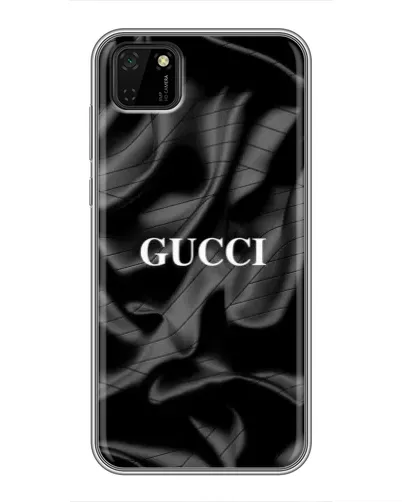 Чохол для Huawei Y5p з картинкою «Gucci — шовкові хвилі»