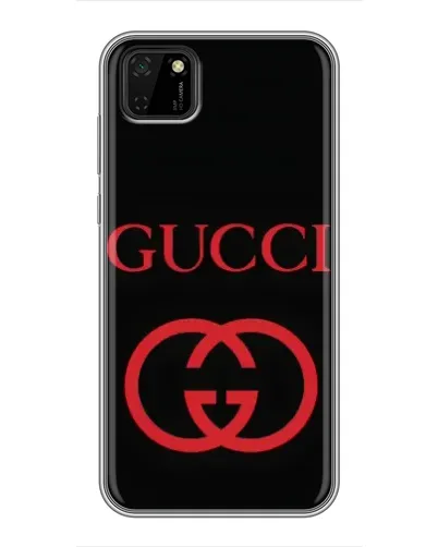 Чохол для Huawei Y5p з картинкою «Gucci — червоний логотип»