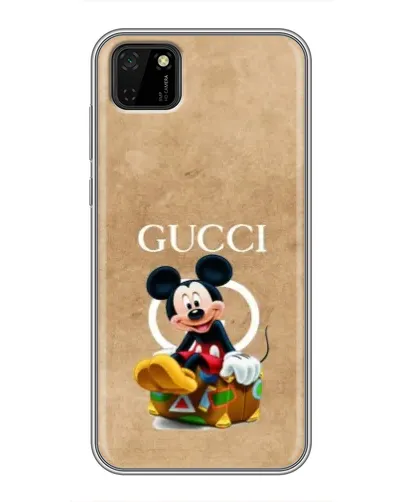 Чохол для Huawei Y5p з картинкою «Міккі Маус Gucci — крафт»