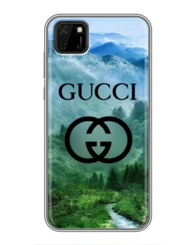Чохол для Huawei Y5p з картинкою «Gucci — гірський пейзаж»