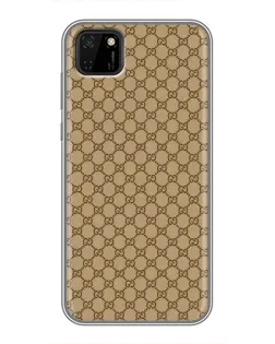 Чохол для Huawei Y5p з картинкою «Gucci — класичний беж»