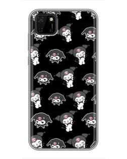 Чехол для Huawei Y5p с картинкой «Черный паттерн Kuromi» Чехол для Huawei Y5p с картинкой «Черный паттерн Kuromi»