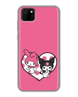 Чехол для Huawei Y5p с картинкой «Kuromi и My Melody» Чехол для Huawei Y5p с картинкой «Kuromi и My Melody»