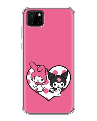 Чехол для Huawei Y5p с картинкой «Kuromi и My Melody» Чехол для Huawei Y5p с картинкой «Kuromi и My Melody»