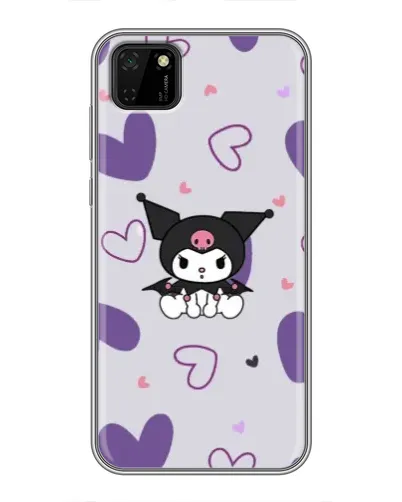 Чехол для Huawei Y5p с картинкой «Kuromi и лавандовые сердца» Чехол для Huawei Y5p с картинкой «Kuromi и лавандовые сердца»