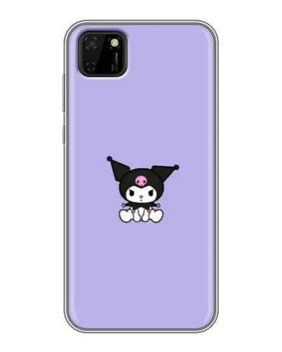Чехол для Huawei Y5p с картинкой «Kuromi — фиолетовый минимализм» Чехол для Huawei Y5p с картинкой «Kuromi — фиолетовый минимализм»