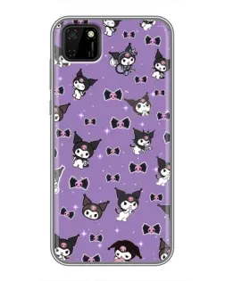 Чехол для Huawei Y5p с картинкой «Kuromi — паттерн» Чехол для Huawei Y5p с картинкой «Kuromi — паттерн»