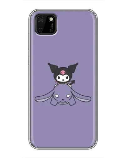 Чехол для Huawei Y5p с картинкой «Kuromi на лиловом фоне» Чехол для Huawei Y5p с картинкой «Kuromi на лиловом фоне»
