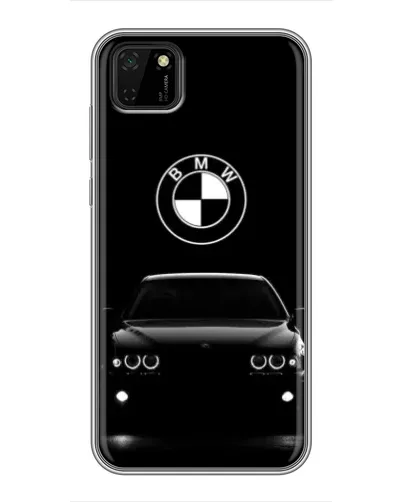 Чехол для Huawei Y5p с картинкой «BMW — взгляд из темноты»