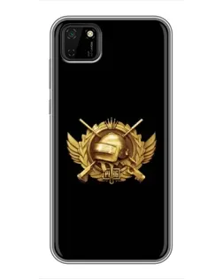 Чехол для Huawei Y5p с картинкой «PUBG — оранжевый градиент» Чехол для Huawei Y5p с картинкой «PUBG — оранжевый градиент»