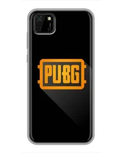 Чехол для Huawei Y5p с картинкой «PUBG — рамка лого» Чехол для Huawei Y5p с картинкой «PUBG — рамка лого»