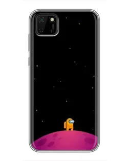 Чохол для Huawei Y5p з картинкою «Самотній герой на планеті» Чохол для Huawei Y5p з картинкою «Самотній герой на планеті»