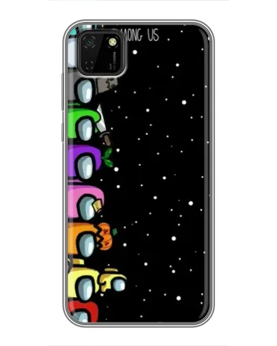 Чохол для Huawei Y5p з картинкою «Команда Among Us» Чохол для Huawei Y5p з картинкою «Команда Among Us»