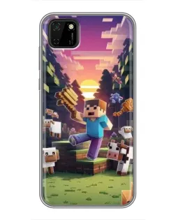 Чохол для Huawei Y5p з картинкою «Стів на фермі»