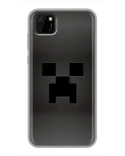 Чохол для Huawei Y5p з картинкою «Чорний кріпер градієнт»