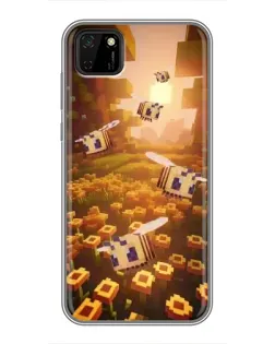 Чохол для Huawei Y5p з картинкою «Поле соняшників»