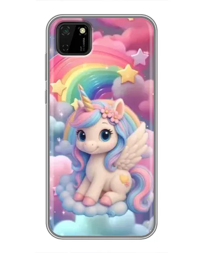Чехол для Huawei Y5p с картинкой «Маленький единорог»