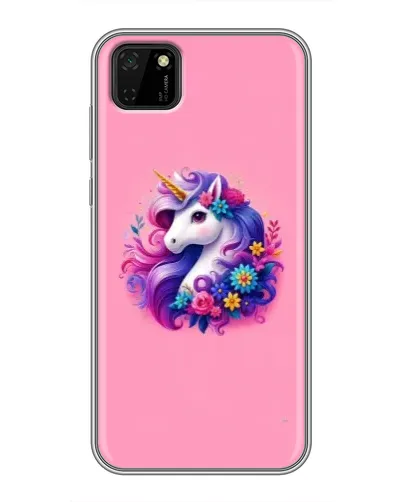 Чехол для Huawei Y5p с картинкой «Сказочный единорог»