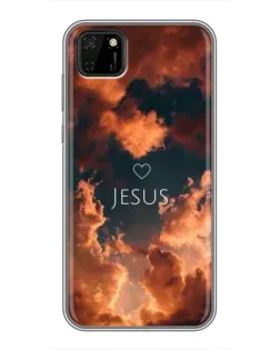 Чохол для Huawei Y5p з картинкою «Сяйво Імені Jesus»