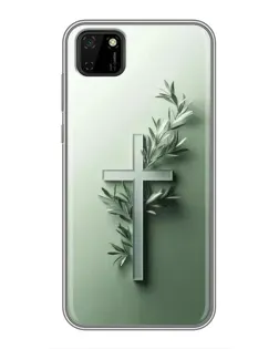 Чехол для Huawei Y5p с картинкой «Оливковая ветвь»