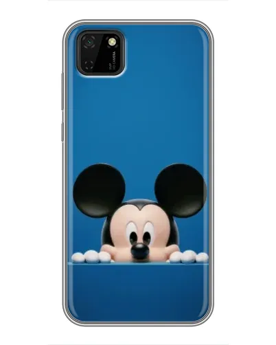 Чехол для Huawei Y5p с картинкой «Микки выглядывает»