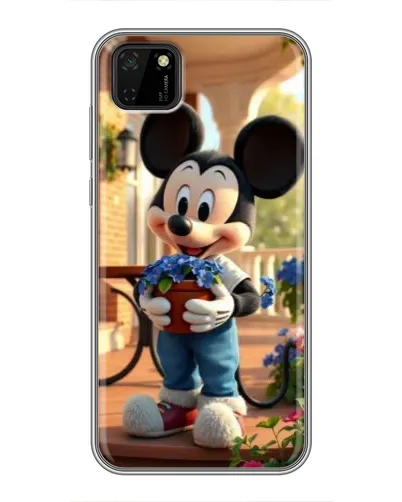 Чехол для Huawei Y5p с картинкой «Микки садовод»