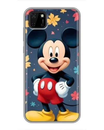 Чехол для Huawei Y5p с картинкой «Осенний Mickey Mouse»