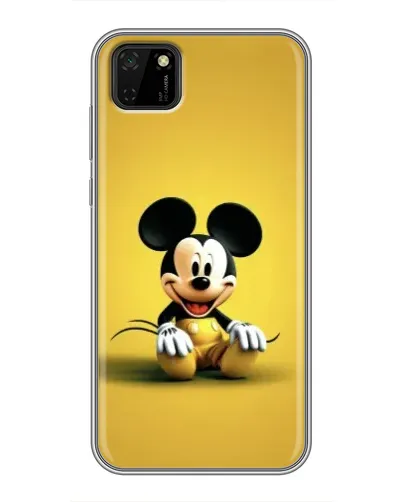 Чехол для Huawei Y5p с картинкой «Микки на желтом»