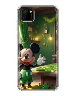 Чехол для Huawei Y5p с картинкой «Микки в мастерской»