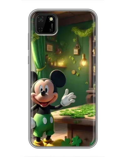 Чехол для Huawei Y5p с картинкой «Микки в мастерской»