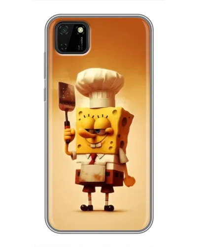 Чохол для Huawei Y5p з картинкою «Губка Боб кухар» Чохол для Huawei Y5p з картинкою «Губка Боб кухар»