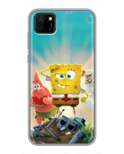 Чохол для Huawei Y5p з картинкою «Спанч Боб переможець» Чохол для Huawei Y5p з картинкою «Спанч Боб переможець»