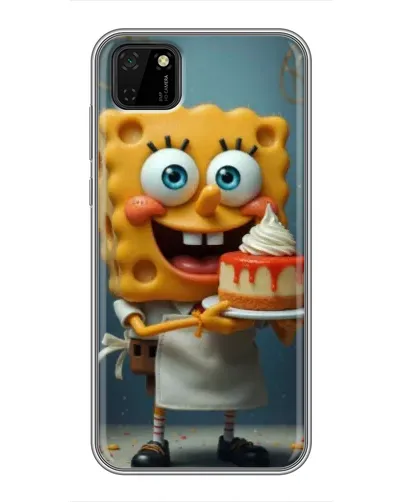Чохол для Huawei Y5p з картинкою «Кухар Спанч Боб» Чохол для Huawei Y5p з картинкою «Кухар Спанч Боб»