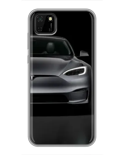 Чехол для Huawei Y5p с картинкой «Tesla Model S Look» Чехол для Huawei Y5p с картинкой «Tesla Model S Look»