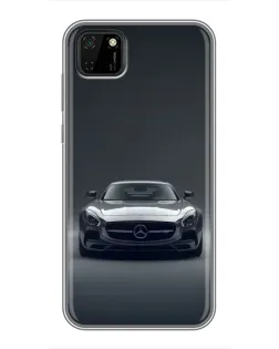 Чехол для Huawei Y5p с картинкой «Mercedes на черном» Чехол для Huawei Y5p с картинкой «Mercedes на черном»