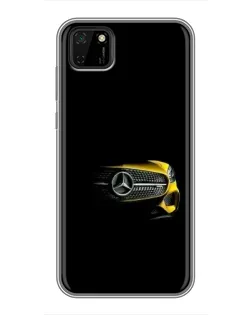 Чехол для Huawei Y5p с картинкой «Mercedes — ретро стиль» Чехол для Huawei Y5p с картинкой «Mercedes — ретро стиль»