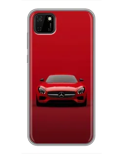 Чехол для Huawei Y5p с картинкой «Красный Mercedes AMG» Чехол для Huawei Y5p с картинкой «Красный Mercedes AMG»
