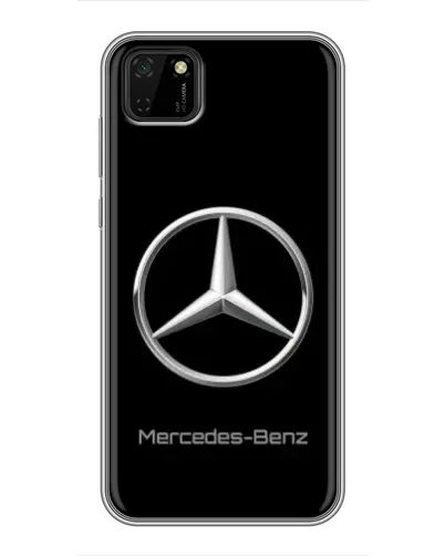 Чехол для Huawei Y5p с картинкой «Mercedes Silver Logo»