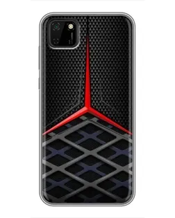 Чехол для Huawei Y5p с картинкой «Mercedes Carbon Grid» Чехол для Huawei Y5p с картинкой «Mercedes Carbon Grid»