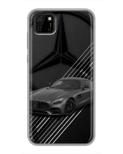 Чехол для Huawei Y5p с картинкой «Mercedes AMG — графика» Чехол для Huawei Y5p с картинкой «Mercedes AMG — графика»