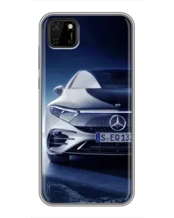 Чехол для Huawei Y5p с картинкой «Mercedes EQ — будущее» Чехол для Huawei Y5p с картинкой «Mercedes EQ — будущее»
