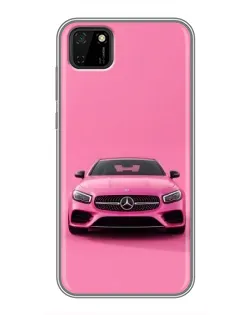 Чехол для Huawei Y5p с картинкой «Розовый Mercedes AMG» Чехол для Huawei Y5p с картинкой «Розовый Mercedes AMG»