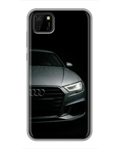 Чехол для Huawei Y5p с картинкой «Audi — детализация кузова» Чехол для Huawei Y5p с картинкой «Audi — детализация кузова»